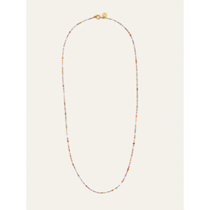 Collana Long Full Crystal Summer Acciao Placcato Oro