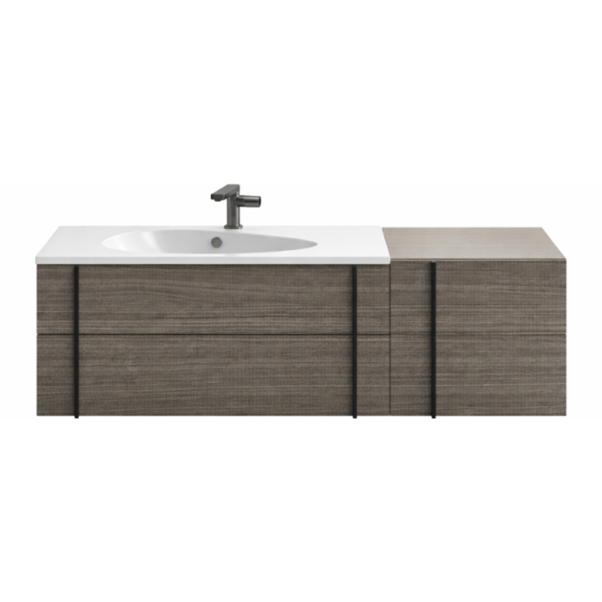 Meuble vasque Nouvelle Vague Chêne