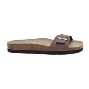 SANDALIA BABUNKERS MARRON