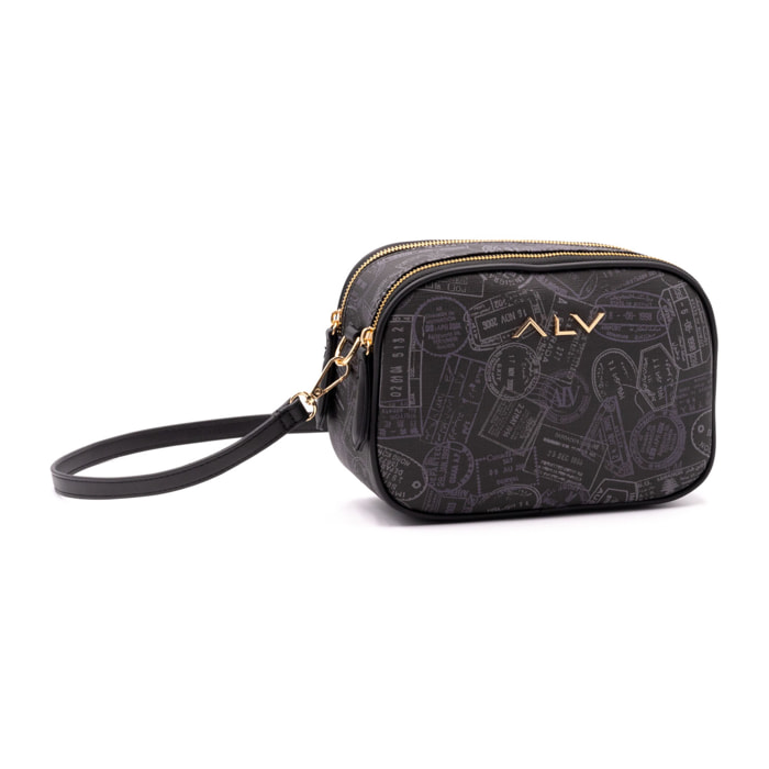 Borsa a tracolla  da donna Poliuretano Prodotto alla Moda 24x10x17 cm