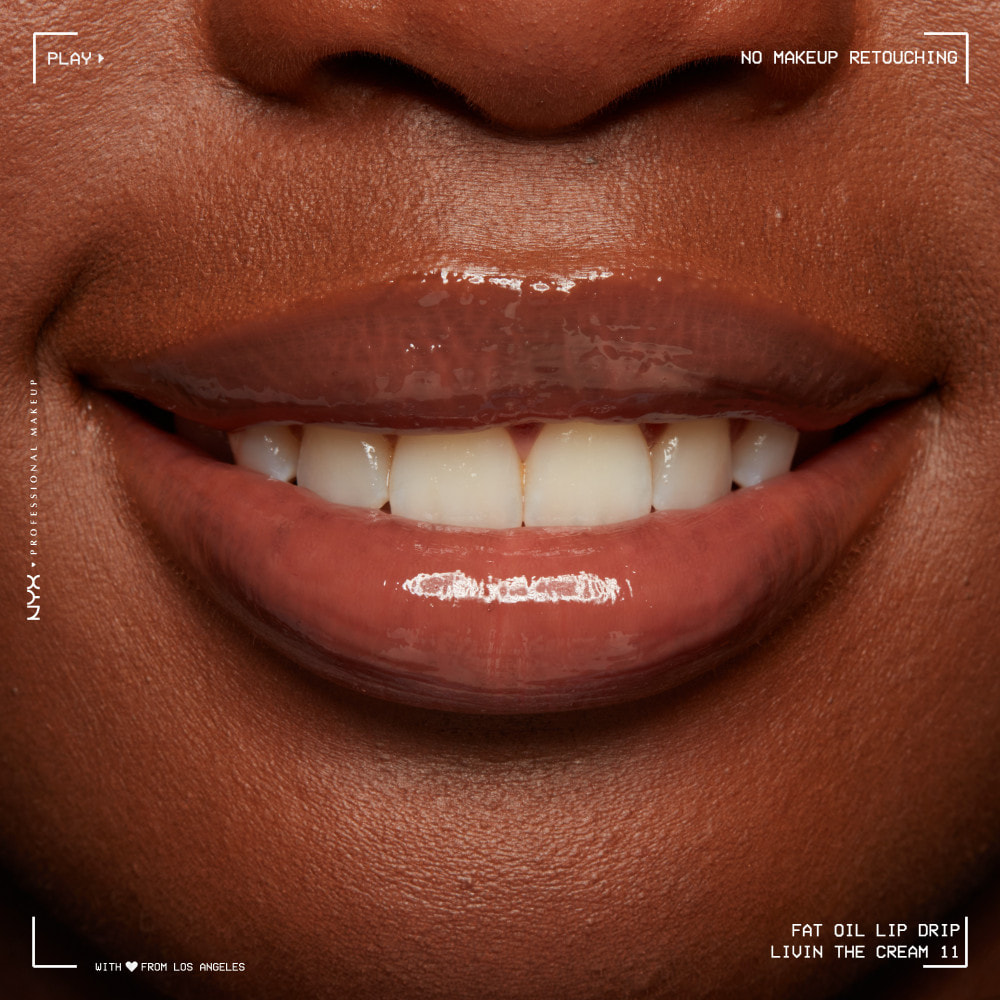 NYX Professional Makeup Fat Oil Creamy Gloss LIVIN THE CREAM