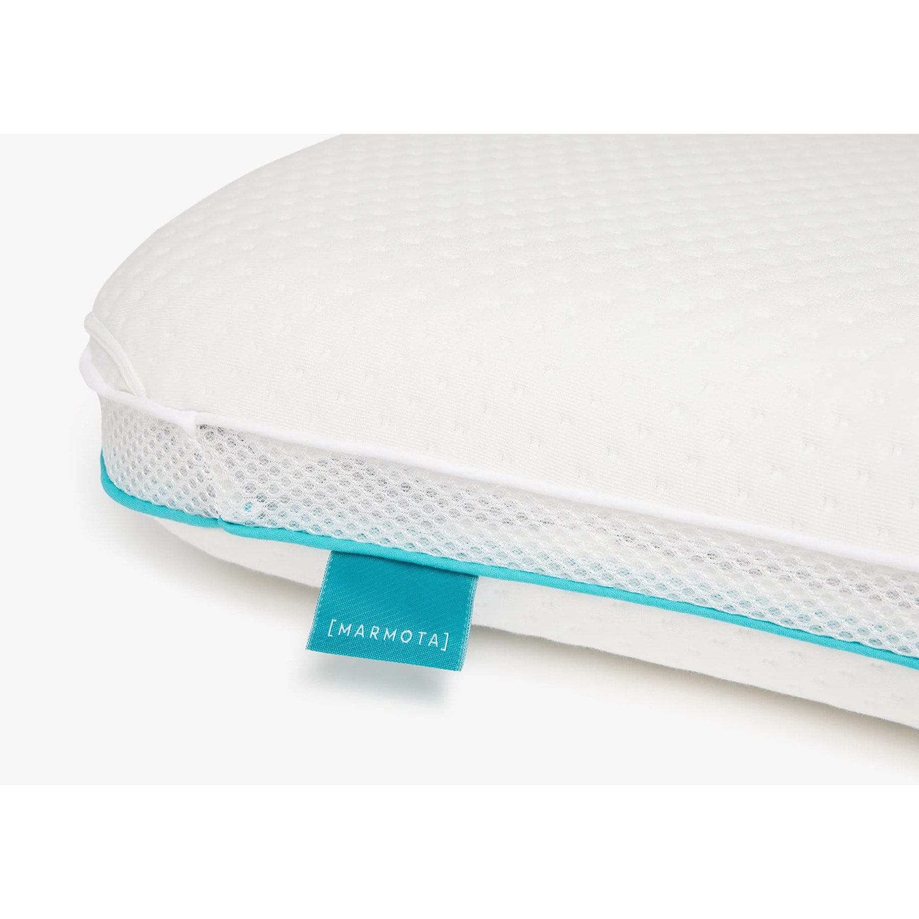 Almohada Cervical Viscoelástica Marmota Ergonómica, Firmeza Alta, para Dormir de Lado o Boca Arriba, Antironquidos y Alivio del Dolor de Cuello