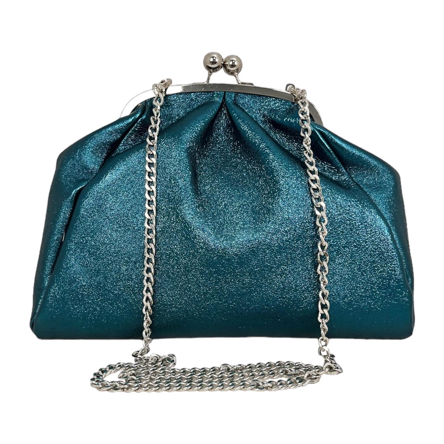 Pochette Cheval Firenze Mary Azul Petróleo