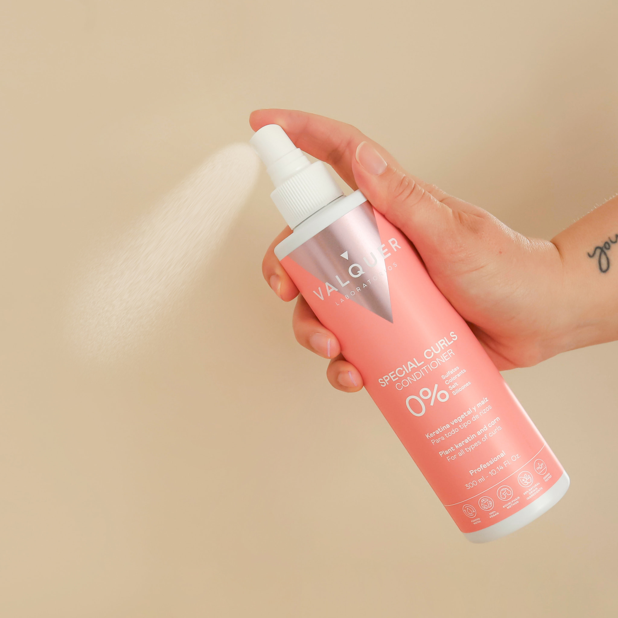 Valquer Pack curly Champú, mascarilla y acondicionador para cabellos rizados - 400 ml + 290 ml + 300 ml