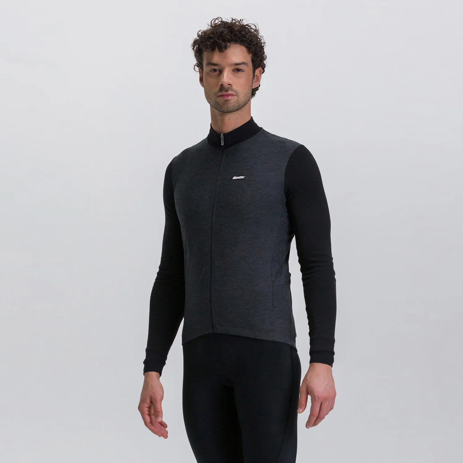 Pure Men's Long Sleeve Jersey - Noir - Noir