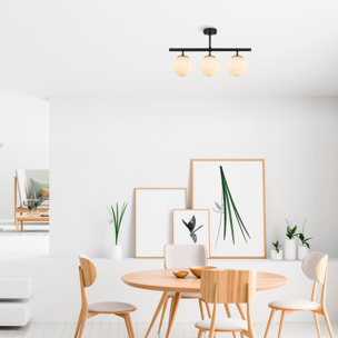 Lámpara de techo - Negro, 60x15 x37