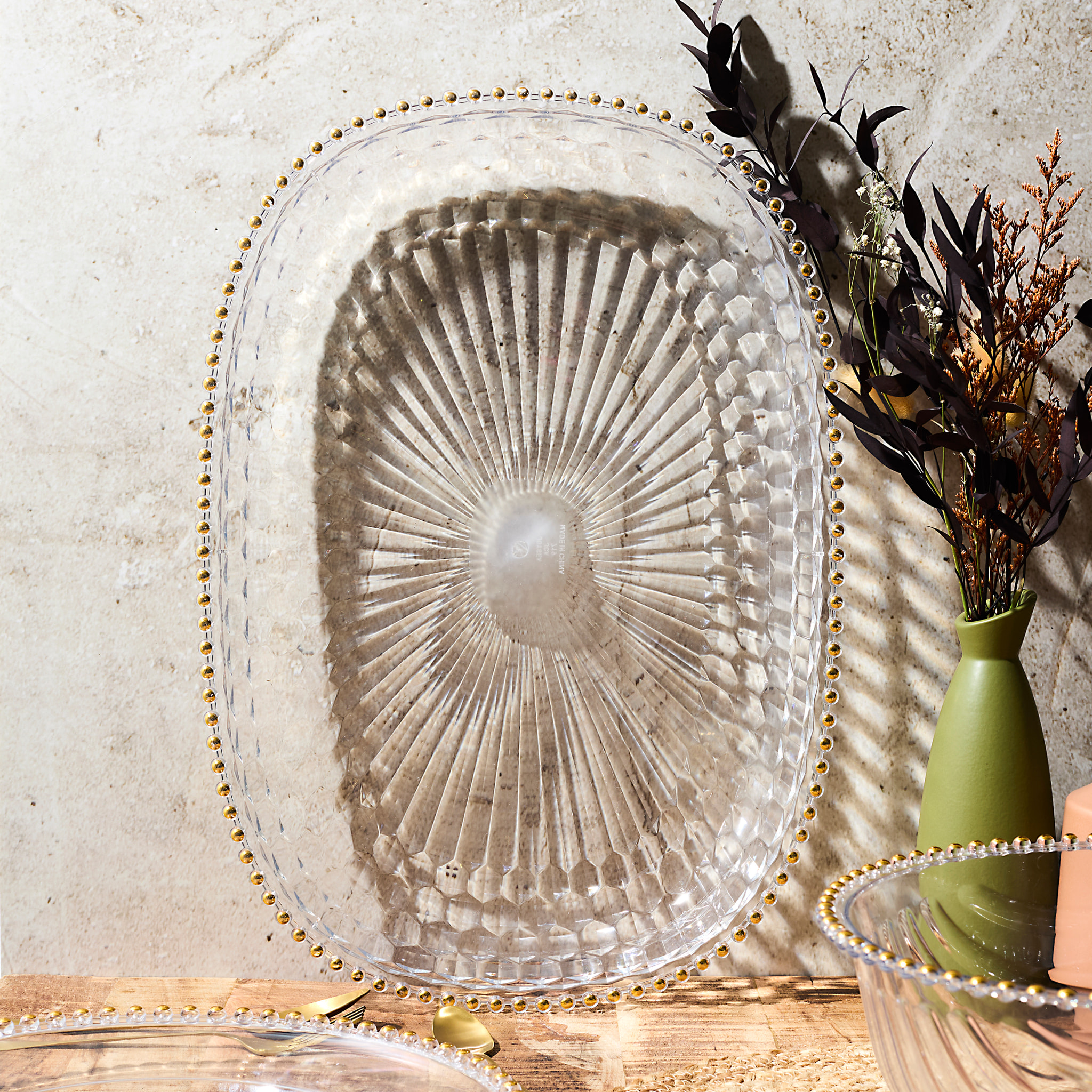 Plateau Plastique 48cm Sabah