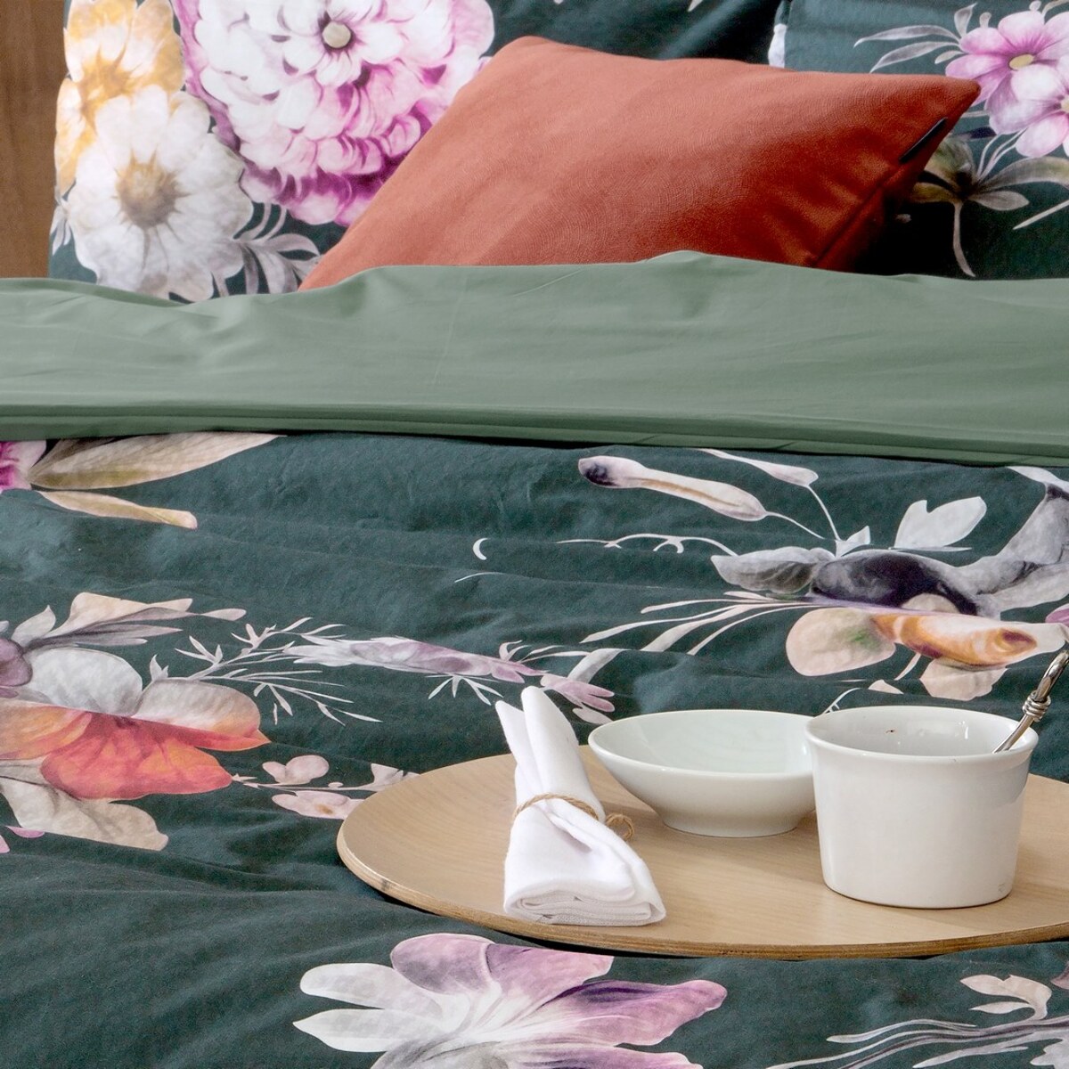 Housse de couette novi vert