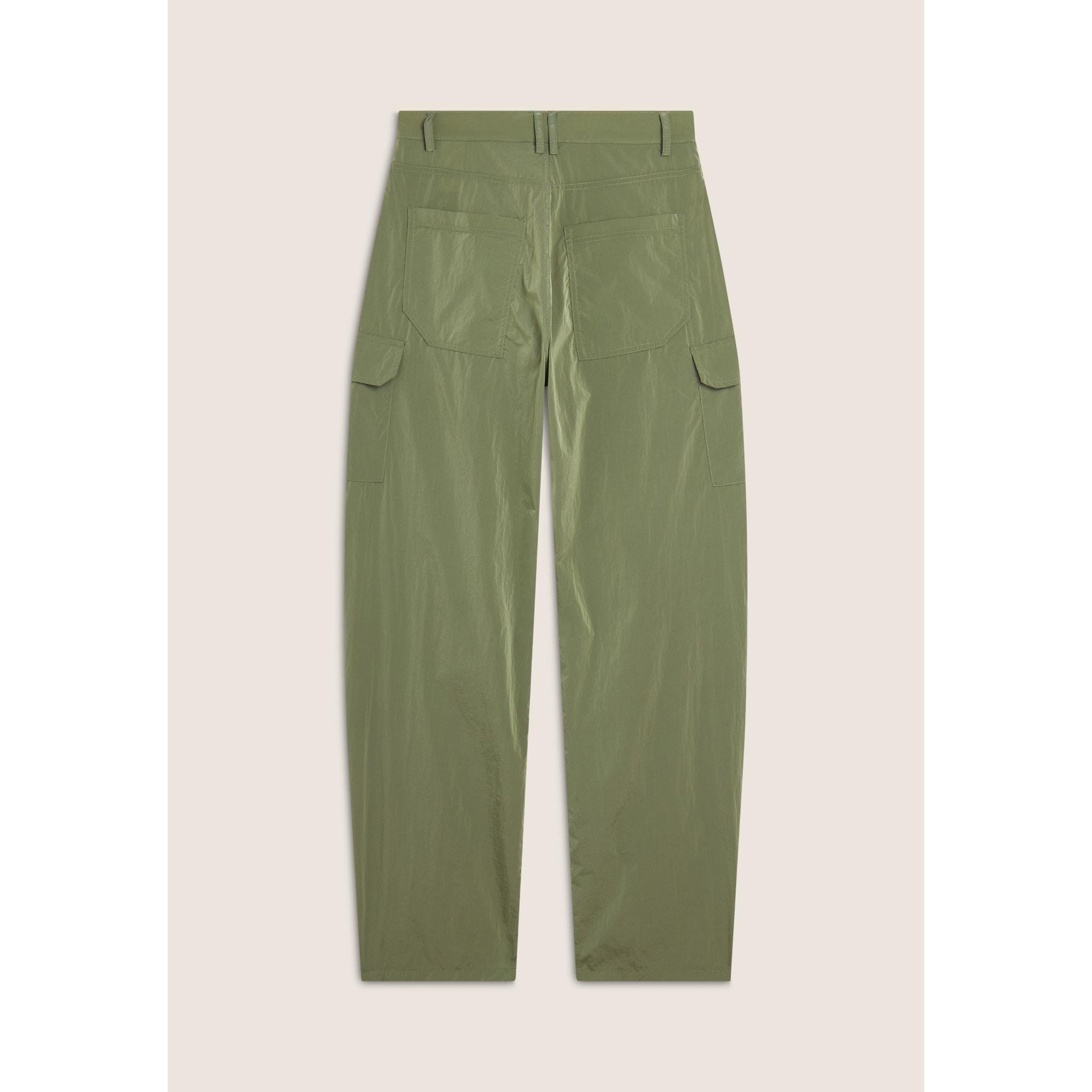 Pantaloni Cargo carrot fit in nylon navetta