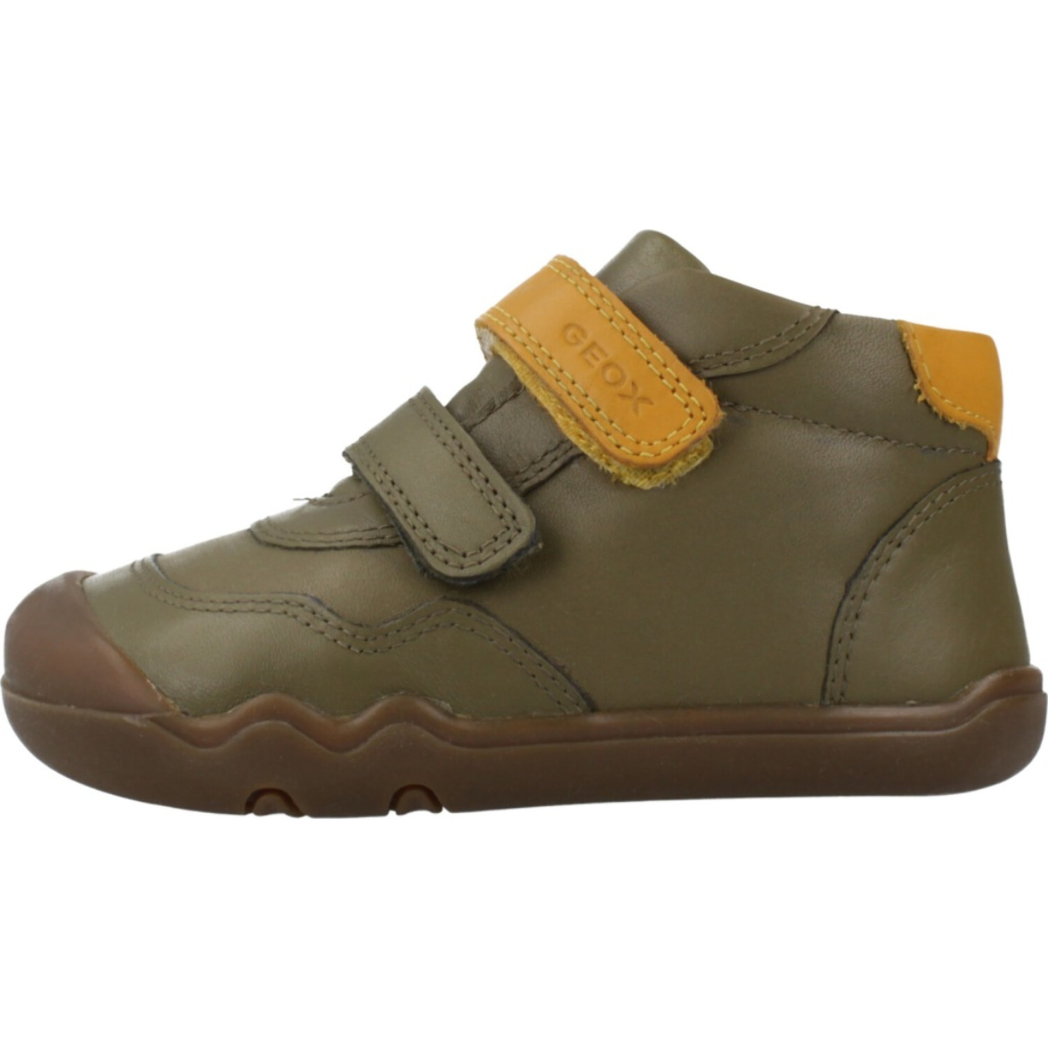 Zapatillas Niño de la marca GEOX  modelo B STEPPIEUP BOY VERDE