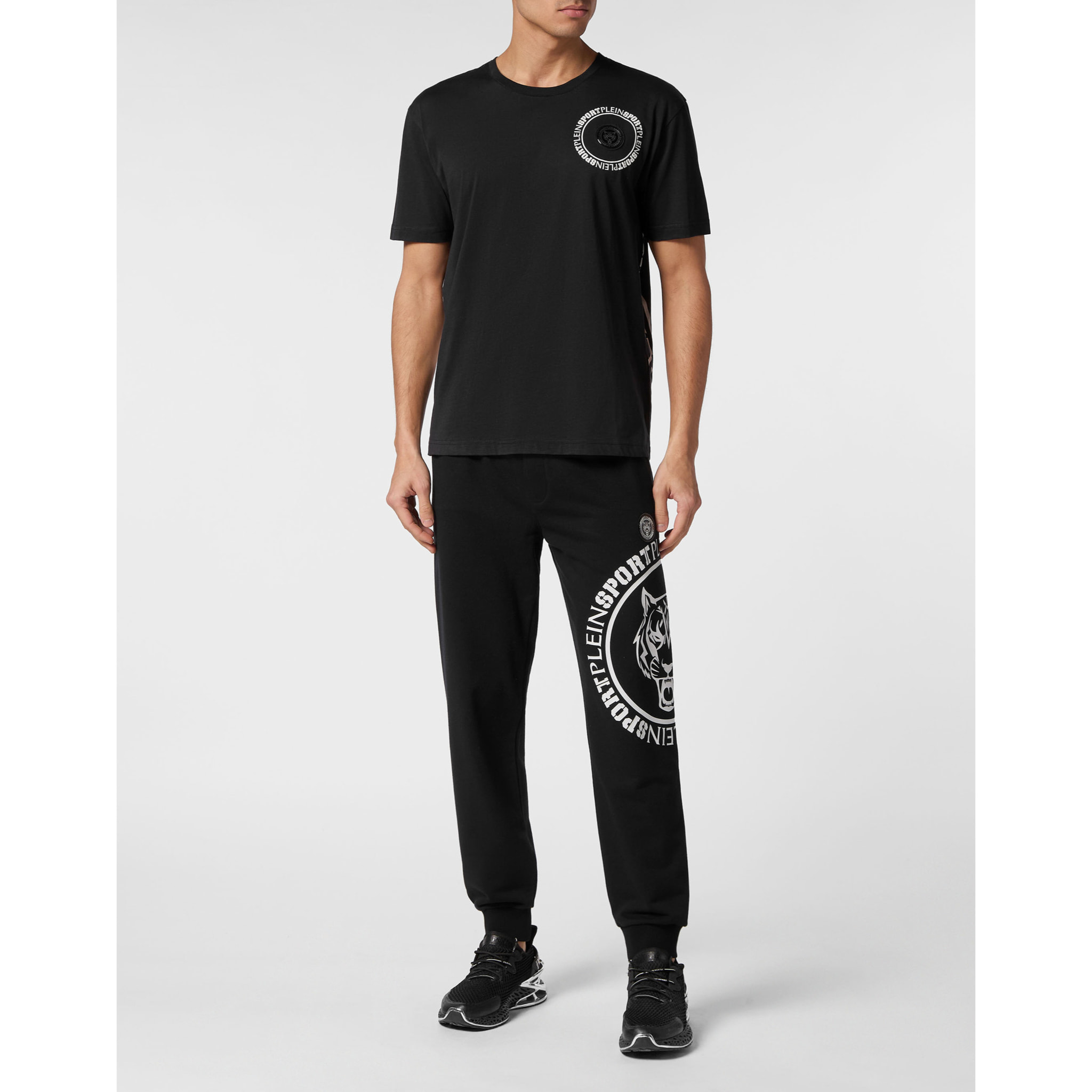 PLEIN SPORT Maglietta a girocollo CARBON TIGER