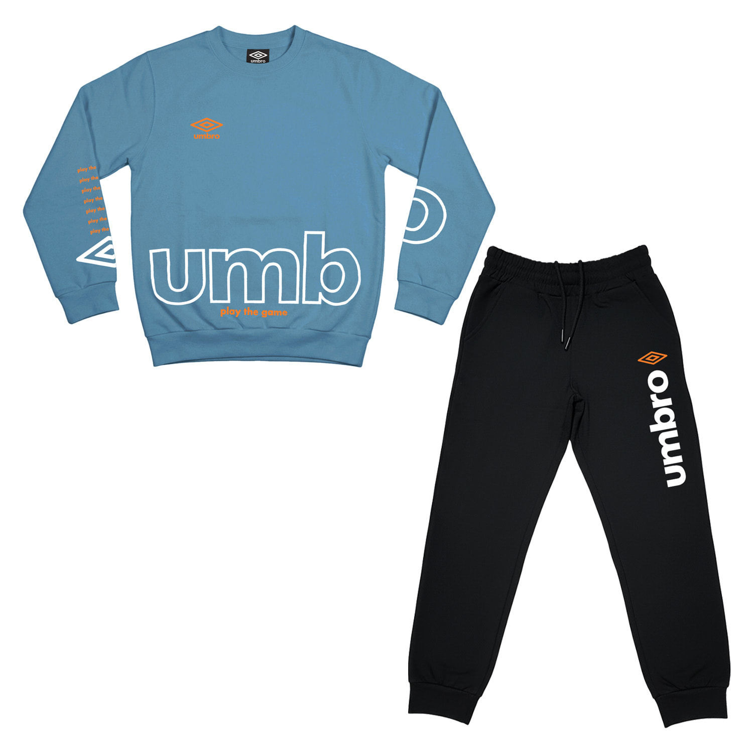Tuta Bimbo UMBRO 3 / 7 Anni Cotone Leggero