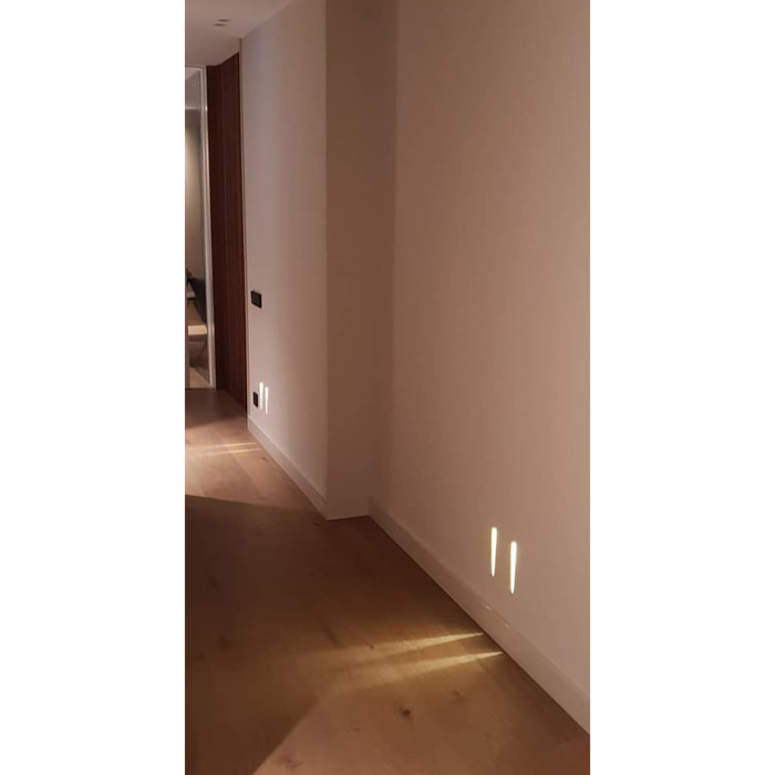 PLAS RCT Lampe encastrable blanc