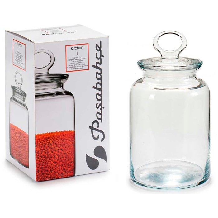 Tarro de cristal para cocina con tapa 1515ml