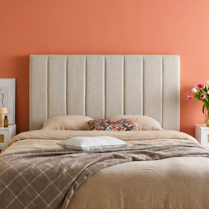 Tête de lit revêtement tissu 150cm COLE