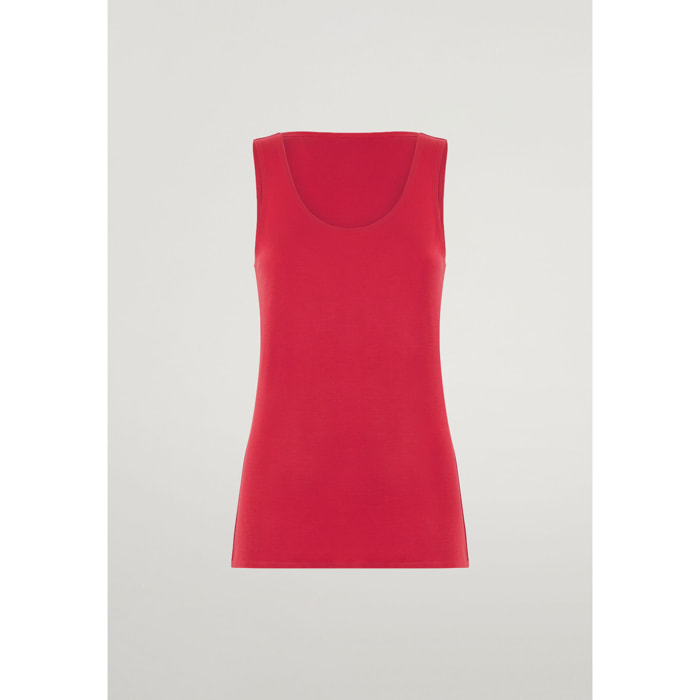Top corto Jersey Top