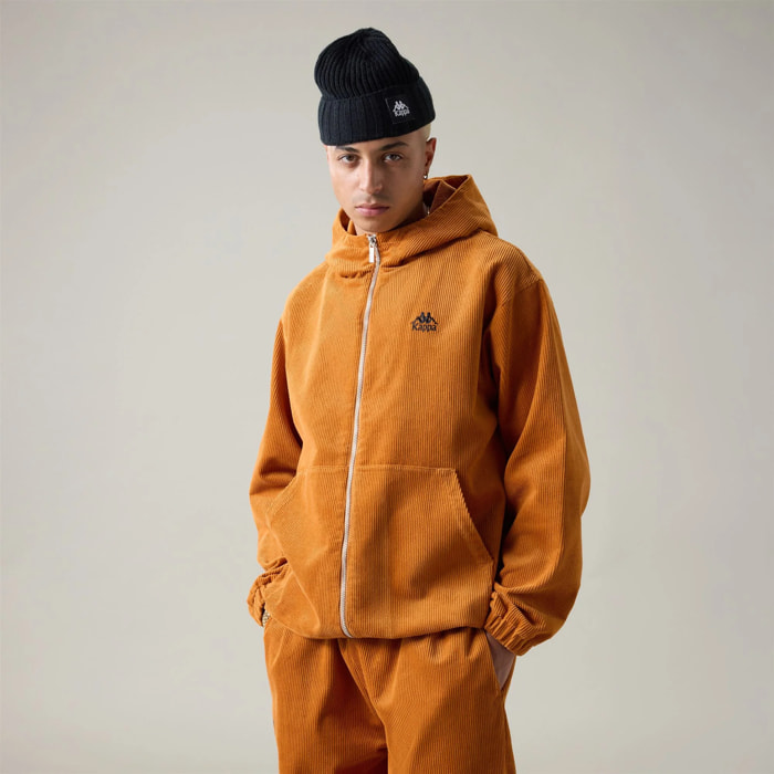 Kappa - Overshirt Hombre Naranja - Authentic Opimia