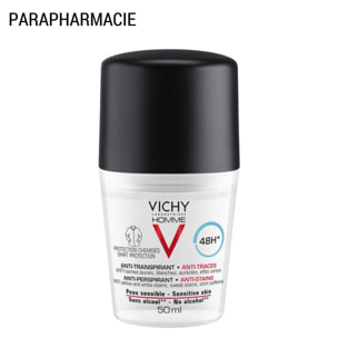 Homme - Déodorant Roll-On 48h Anti-Transpirant & Anti-Traces 50 ml