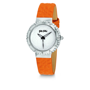 Reloj Folli Follie WF13A032SPW Mujer Analogico Cuarzo con Correa de Cuero