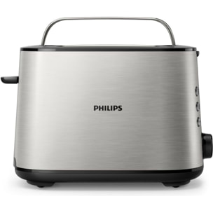 Grille-pain PHILIPS HD2650/90 Toaster Métal, 2 fentes, 950W