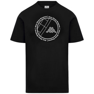 Kappa - T-Shirts & Top Uomo Nero - Logo Illio