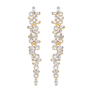 Pendientes Lux by Lux acabados oro 18k