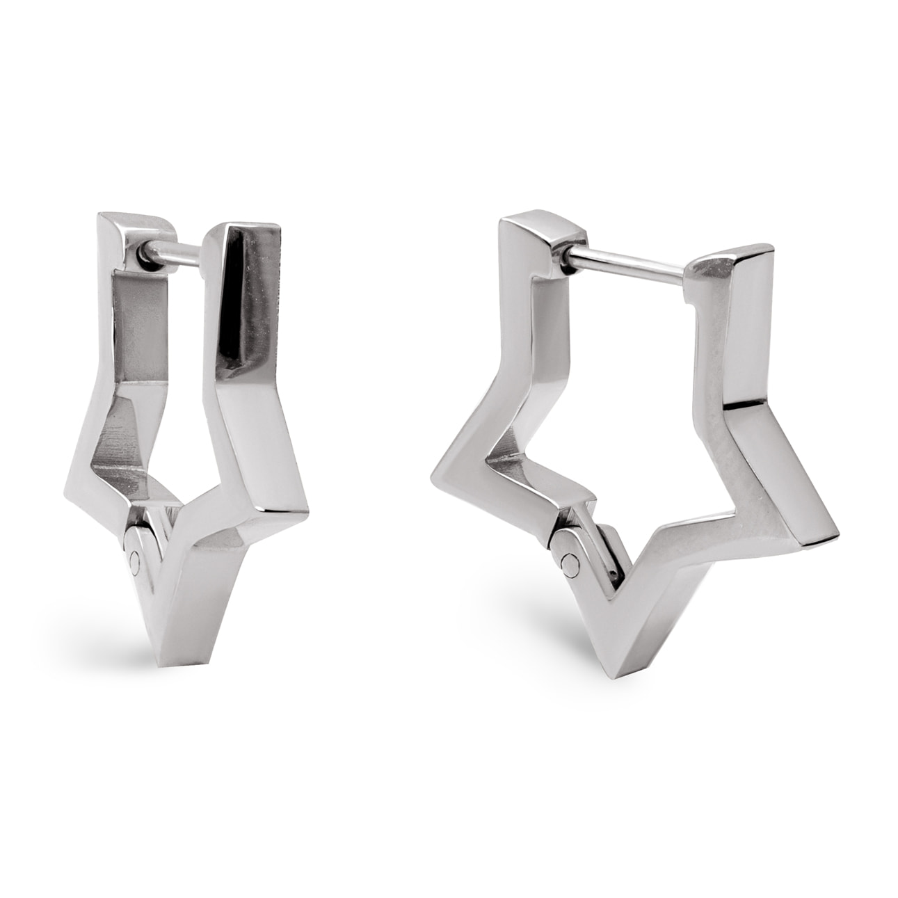 Orecchino Superstar in Acciaio