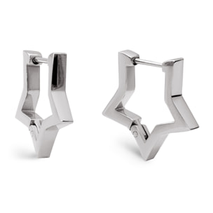 Orecchino Superstar in Acciaio