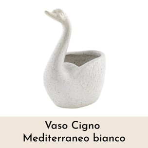 Porta piante Cigno Mediterraneo