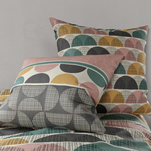 Parure Housse De Couette 100% coton 57fils Thanos