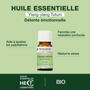 Pranarom - Huile Essentielle d'Ylang-ylang totum - Bio - 5 ml