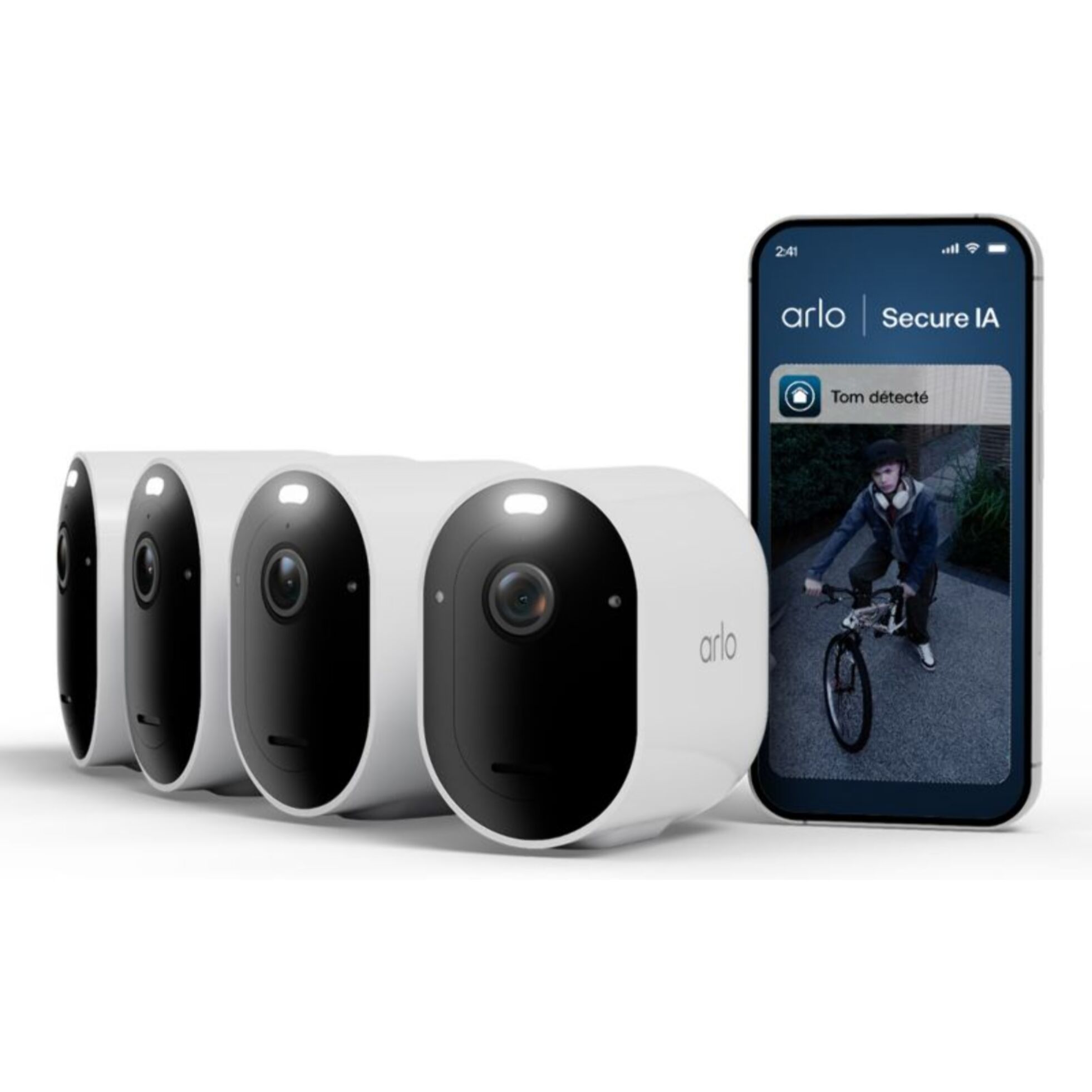 Caméra de surveillance ARLO Pack de 4 caméras 2K+ extérieur Pro6