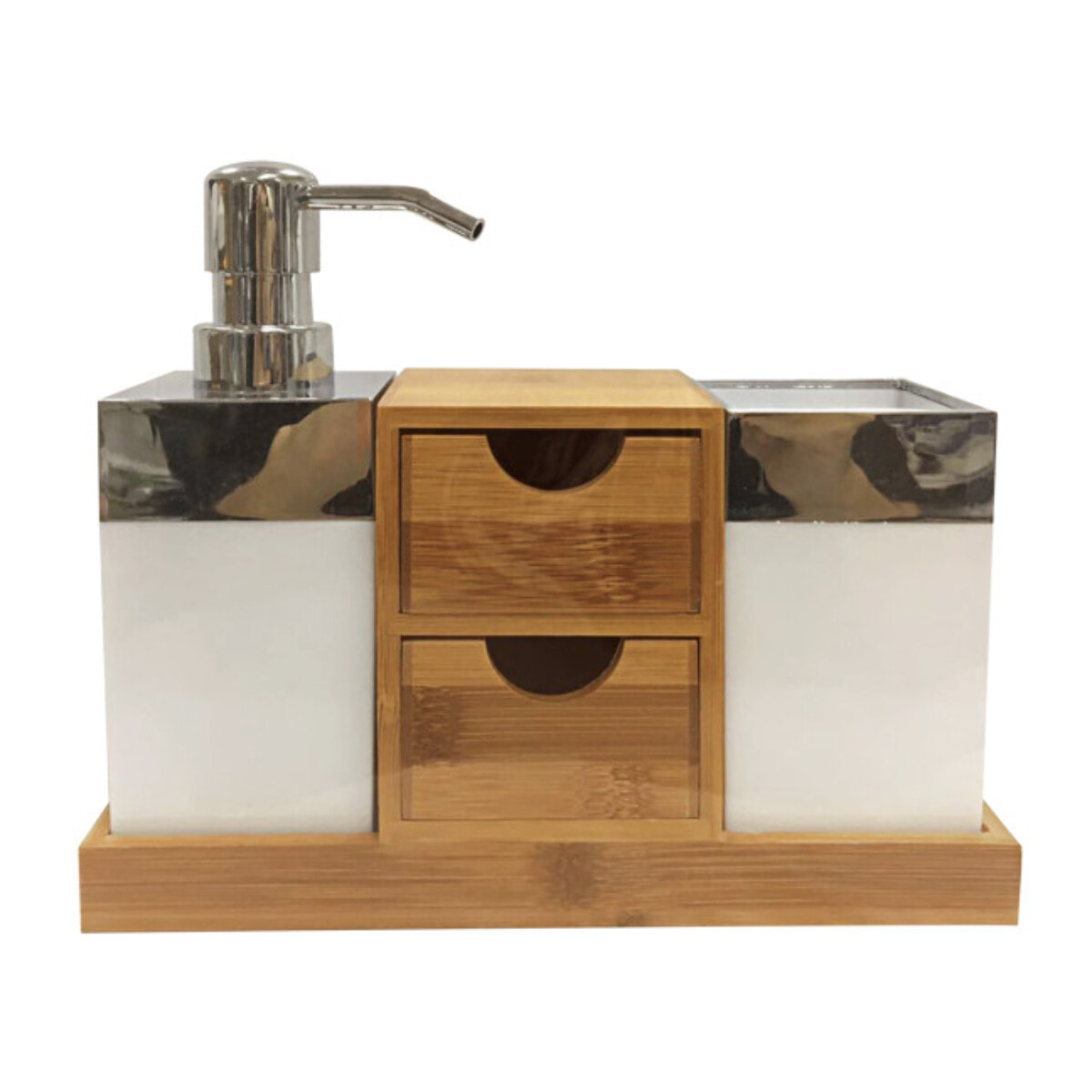 Set d'accessoires de bain KEA Bambou & PS MSV