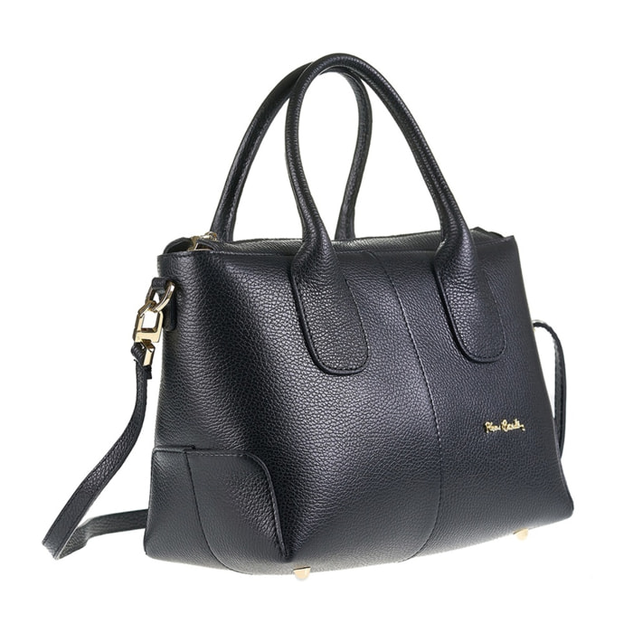 Borsa a mano da donna Made in Italy - Modello Silvana Elite - 100% pelle - 22.0 x 15.0 x 10.0 cm