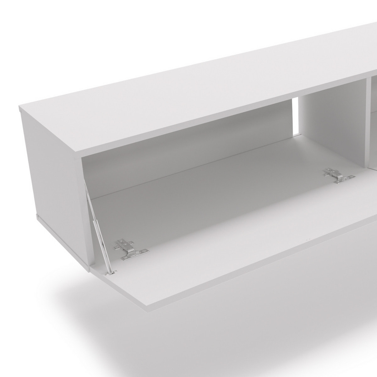 Mobile TV Sospeso Nicole 160 cm Bianco