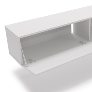 Mobile TV Sospeso Nicole 160 cm Bianco