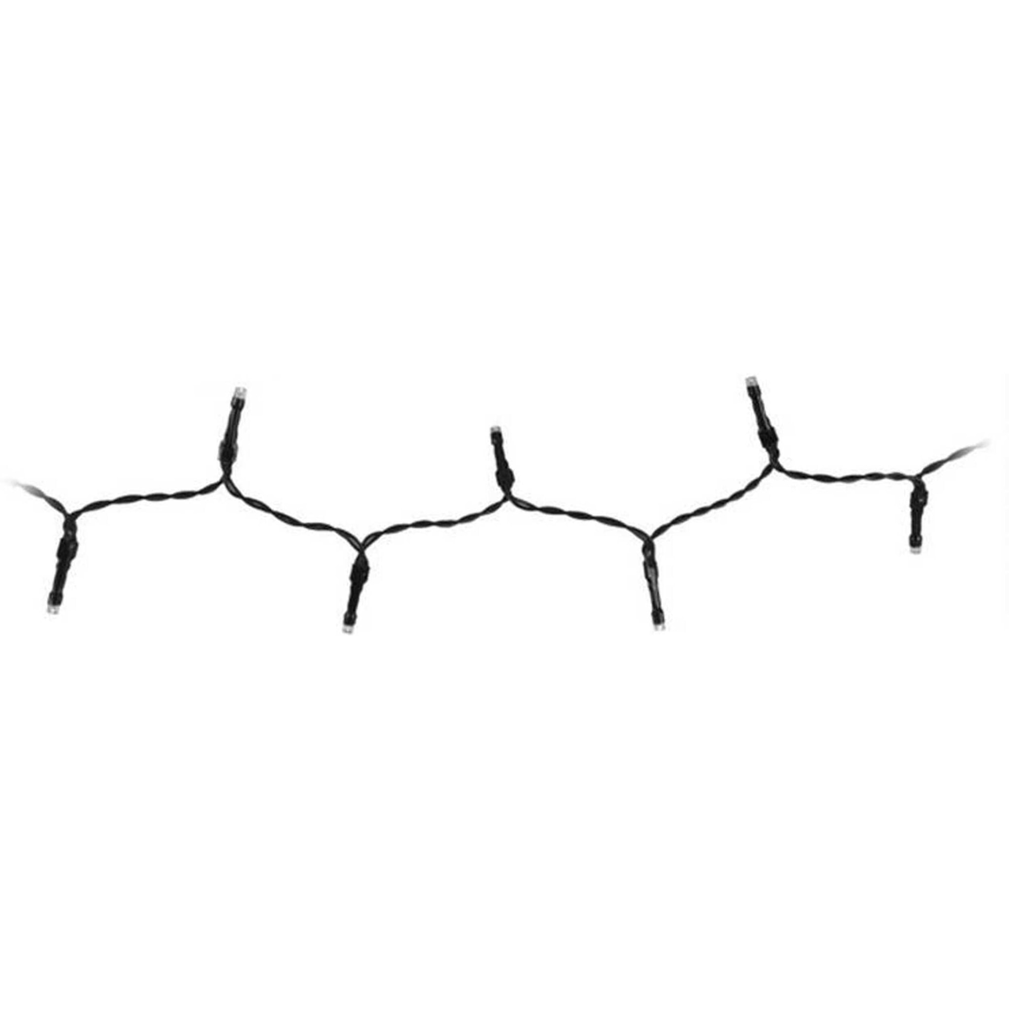 guirnalda con luces led en blanco cálido con controlador de 8 funciones