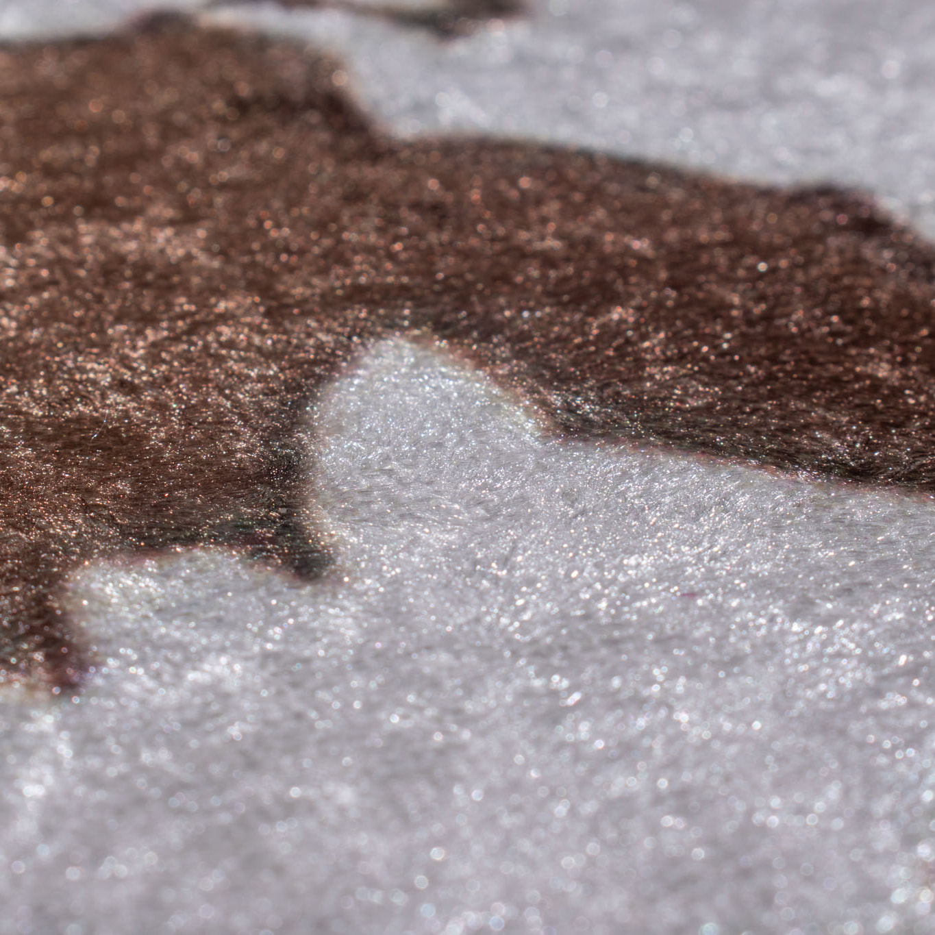 STAMPA - Tapis salon motif effet mabre antidérapant et lavable en machine à 30°C doré