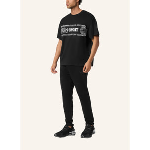 PLEIN SPORT Camiseta Cuello Redondo Ss LOGO