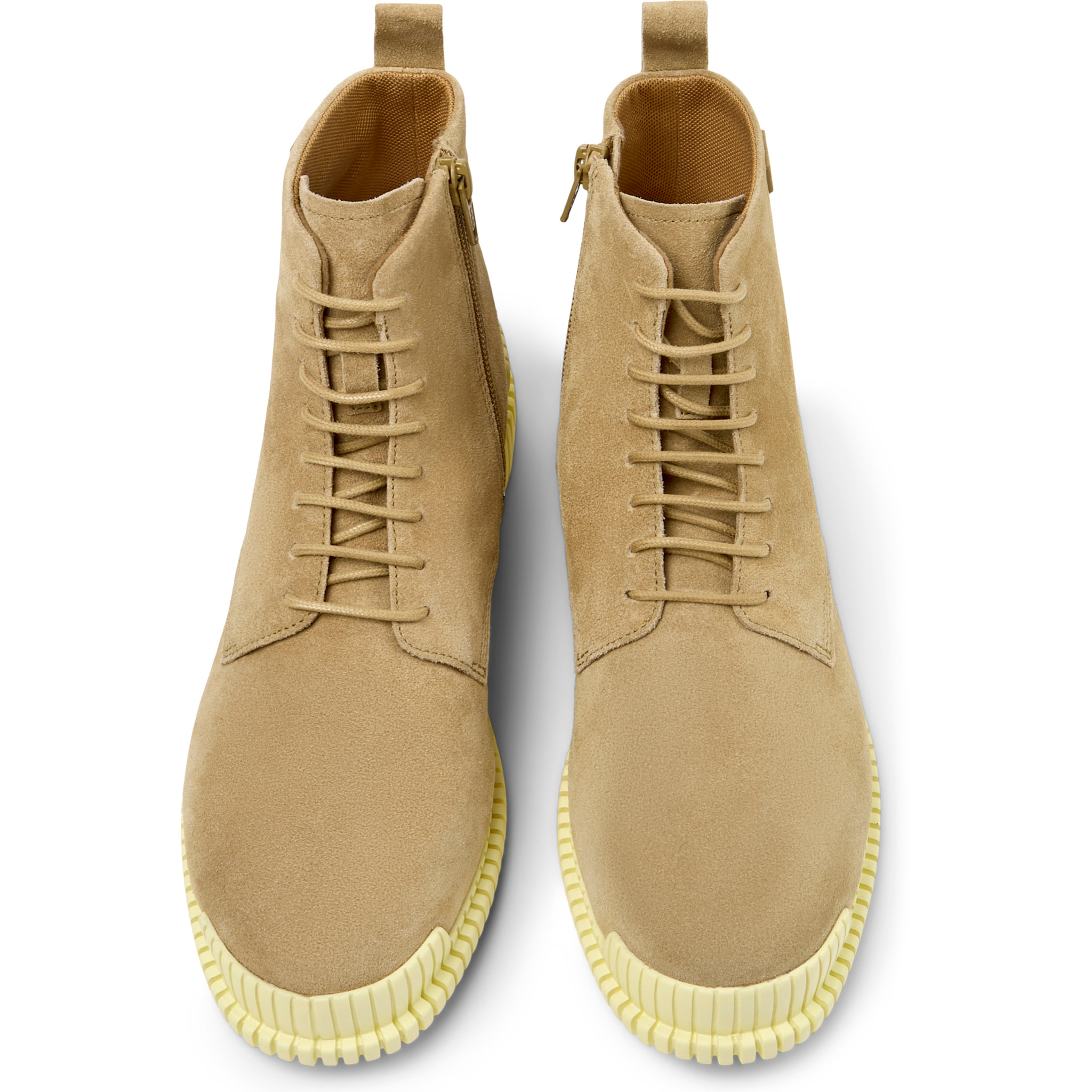 Botines - CAMPER Pix - Marron - Cuero de gamuza