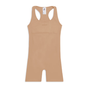 Tuta Jumpsuit Seamless Short con cut-out sulla schiena