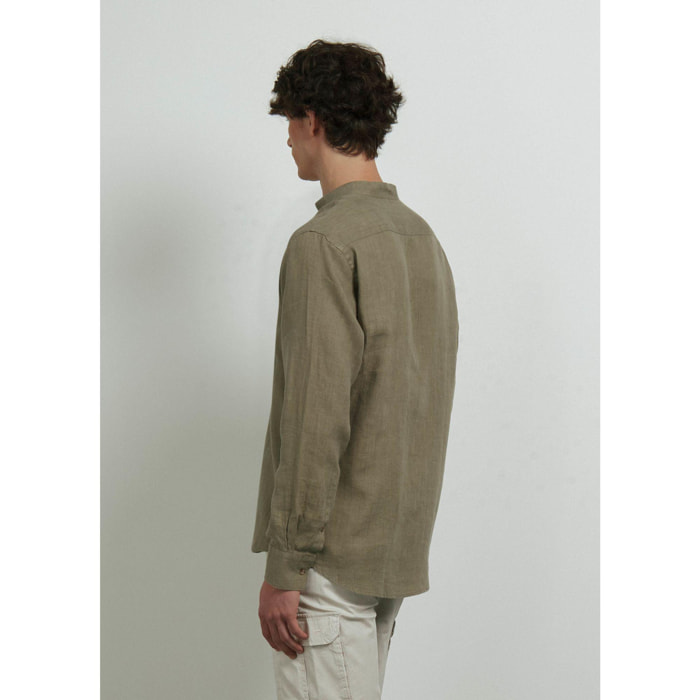 CAMICIA VERDE MILITARE CONBIPEL