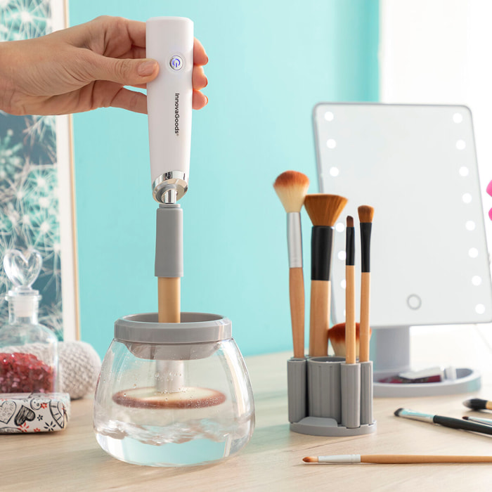 Limpiador y Secador Automático de Brochas de Maquillaje Maklin InnovaGoods