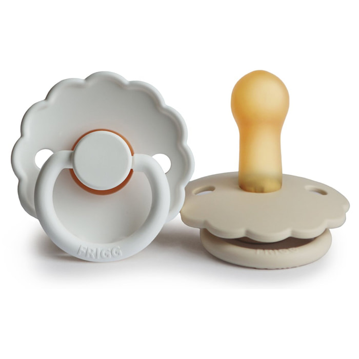 Frigg Pack 2 Chupetes Block Latex Daisy