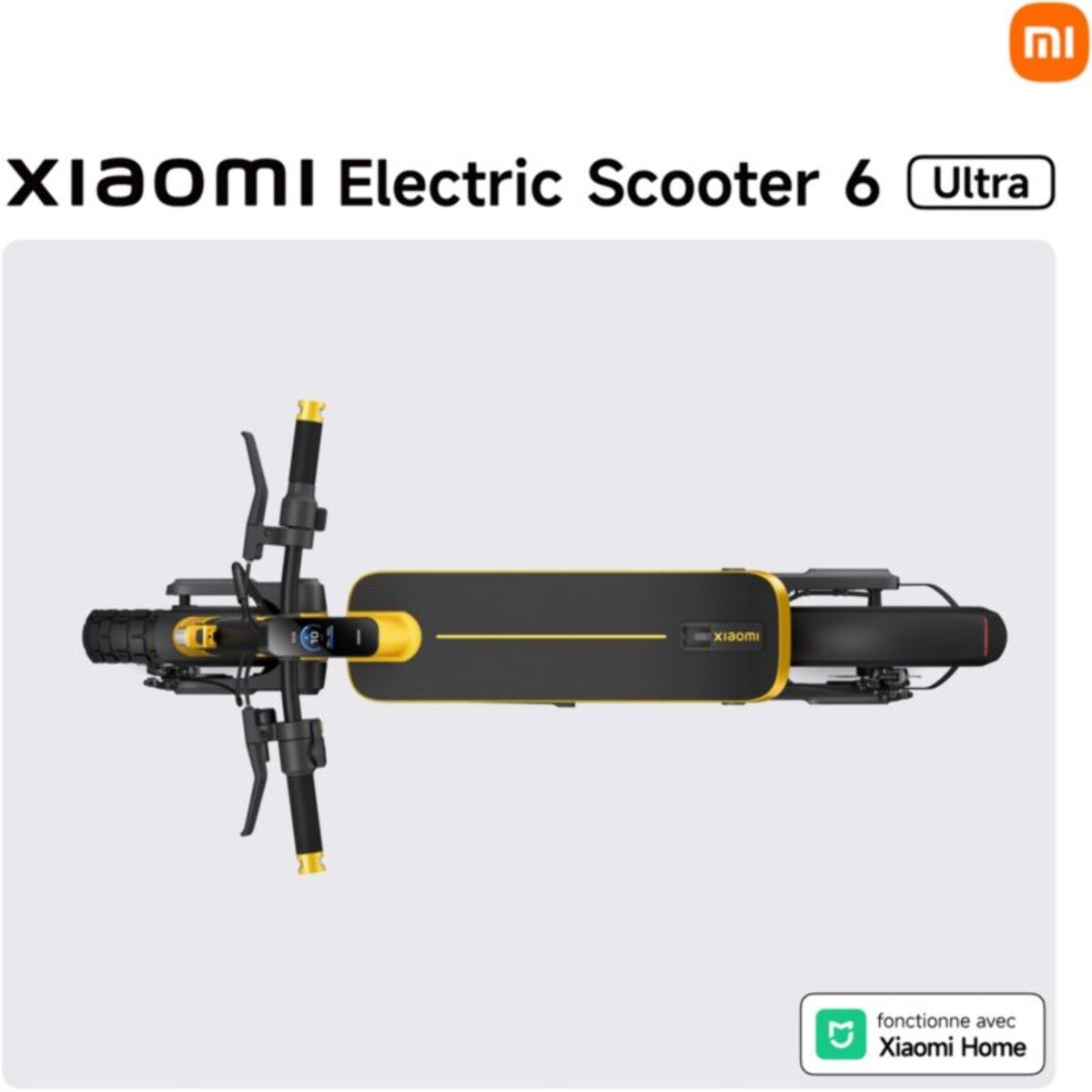 Trottinette électrique XIAOMI Electric Scooter 6 Ultra Jaune