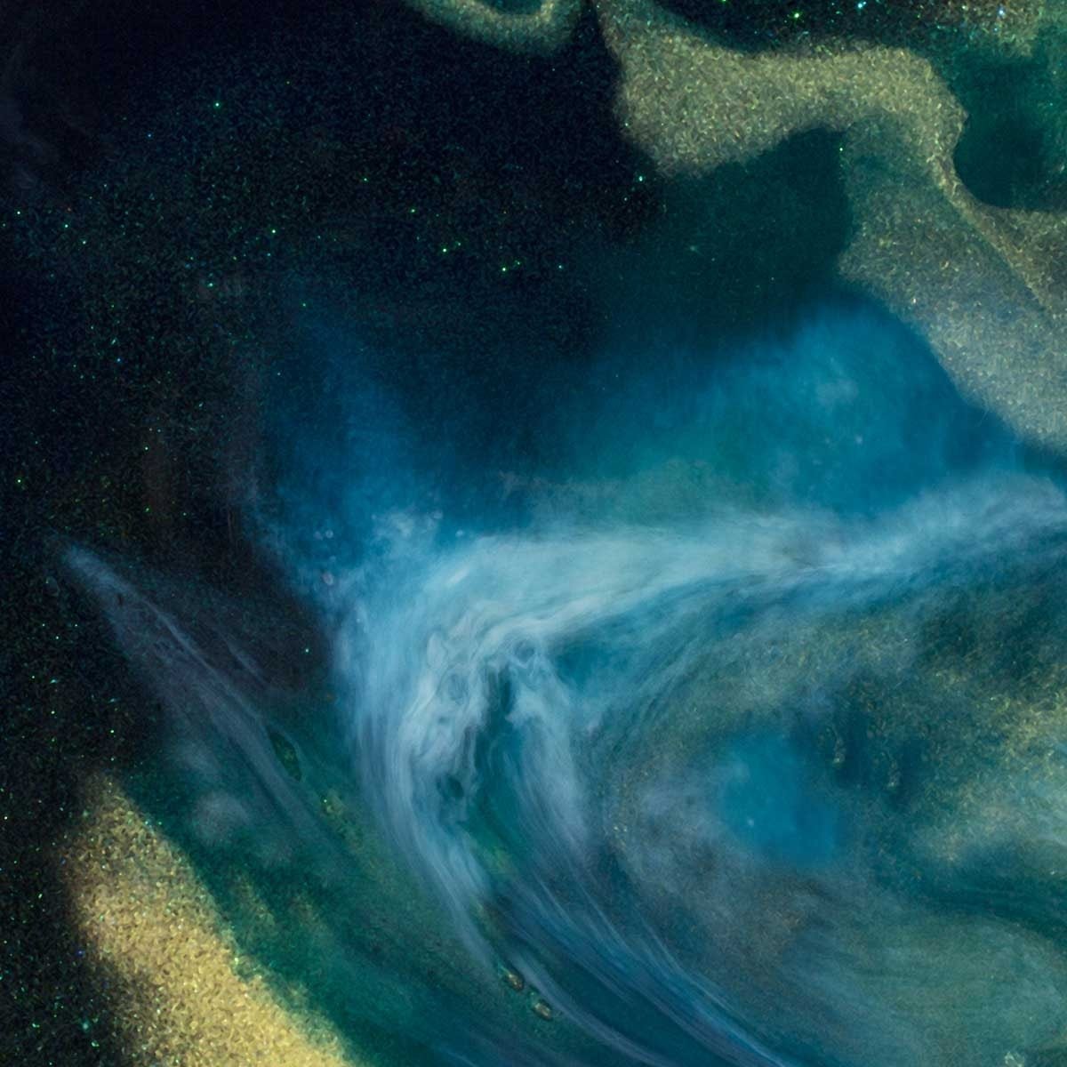 Poster bleu constellation Affiche seule