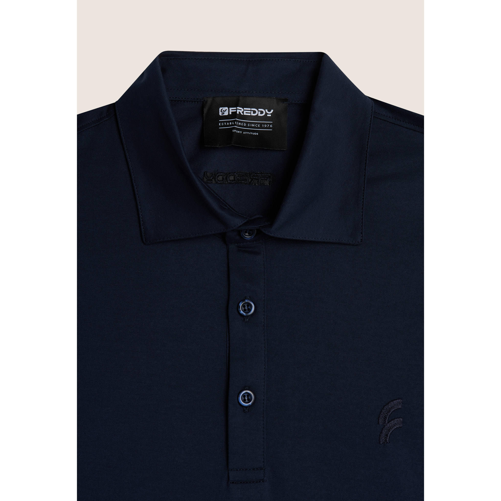 Polo Uomo a Manica Lunga in Jersey di Cotone