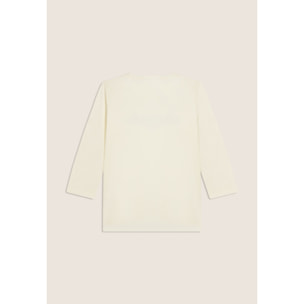 T-shirt manica 3/4 "Authentic" con logo FREDDY in strass