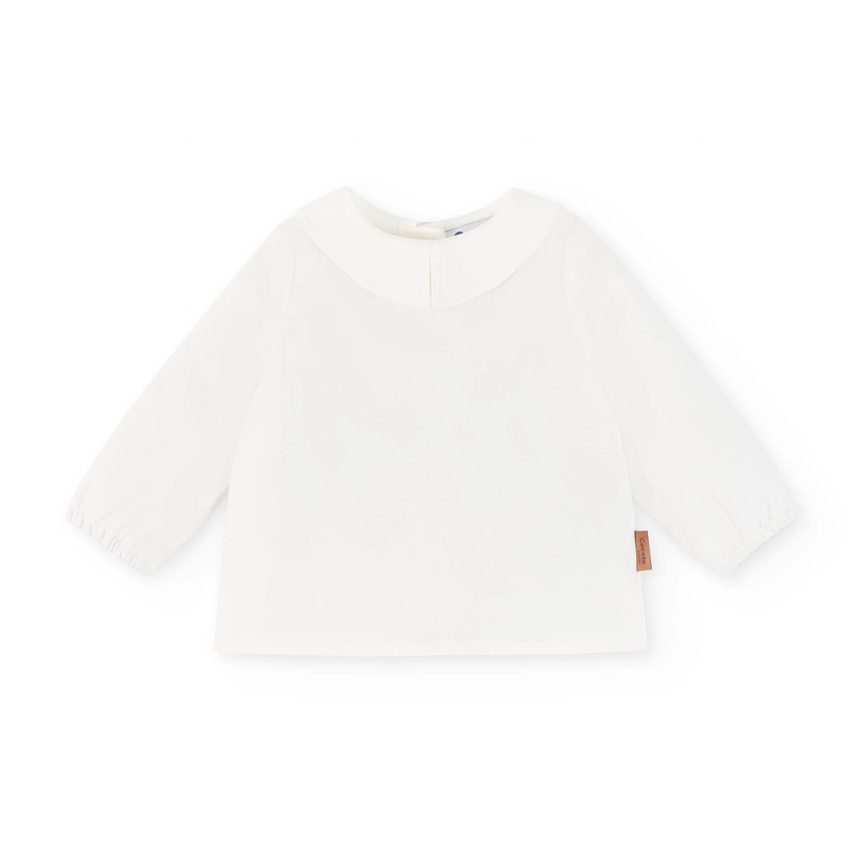 Blusa Bambino S/maniche Ecrù