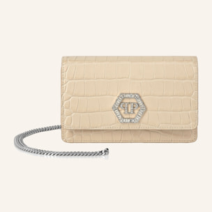 PHILIPP PLEIN Bolsa con solapa HEXAGON